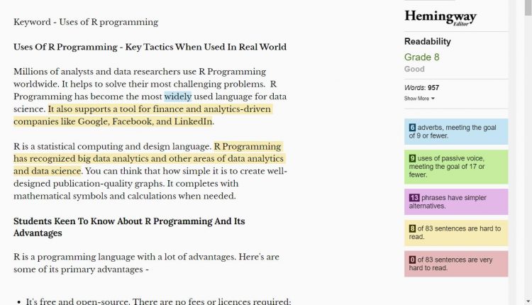 Uses Of R Programming - Key Tactics When Used In Real World